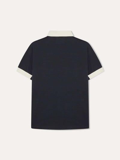 trouver le polo Auteuil paris bleu marine night session. la fibre  Lyocell, 100% naturelle, permet une performance maximale, mouvement et gestion de la transpiration avec un confort inégalé, sans les mauvaise odeurs liées au polyesters, et finalement une élégance remarquable. A porter en match, à l'entrainement et en sportswear lifestyle