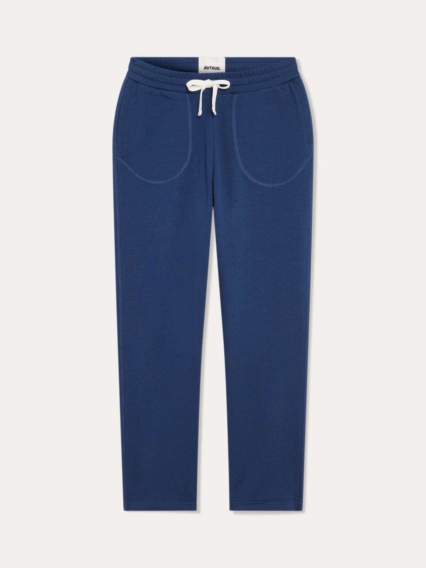 find the auteuil foro blue sweatshirt pant, 100% recycled cotton, for tennis and lifestyle