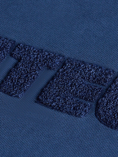 Find the Auteuil blue Auteuil sweatshirt, 100% organic cotton, comfortable and stylish for tennis, clubhouse and sportswear.